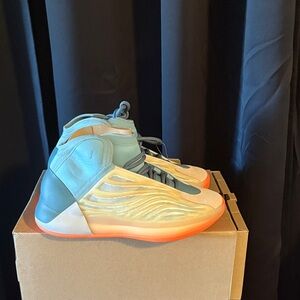 adidas Athletic Shoes in Blue and Orange